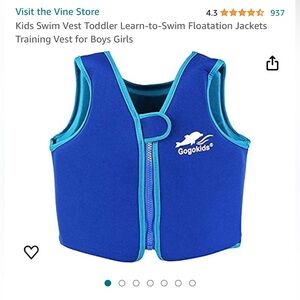 Gogokids swim vest